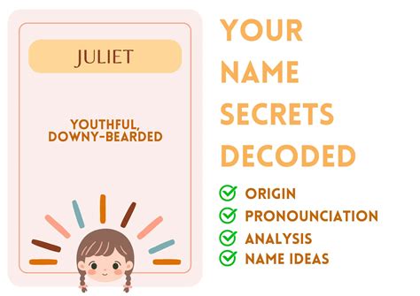 Juliet - Girl Name Meaning and Pronunciation