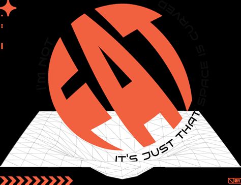 Circular sentence about fatness deforming gravity design t-shirt design ...