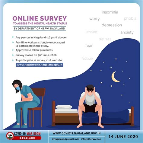 ONLINE SURVEY TO ASSESS THE MENTAL HEALTH STATUS | DIPR Nagaland ...