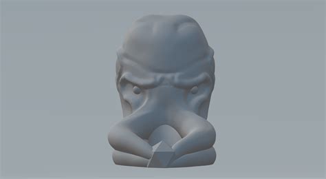 STL file Mind Flayer Dice Tower - Commercial License・3D printing idea ...
