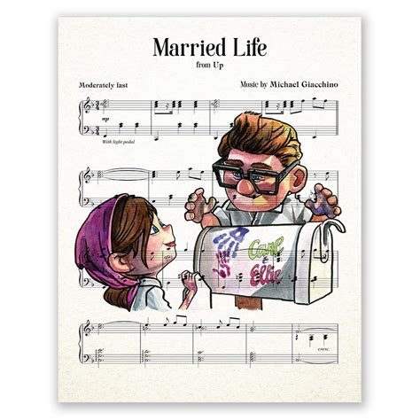 Carl And Ellie Poster Up Movie Print Wedding For Wife | Desertcart INDIA
