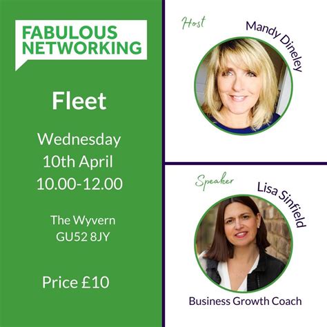 Fleet Fabulous Networking - The Wyvern , Wyvern Pub, Fleet, 10 April ...