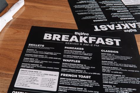 New Breakfast Menu at Hy-Vee - Jasmine Maria