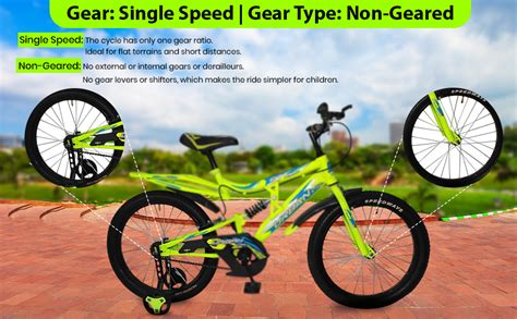 Buy URBANSTAR 20T Suspension Model (85% Assembled) Kids Road (Single ...