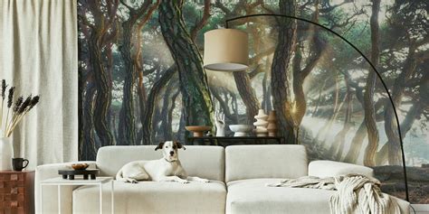 Pins sacrés papiers peint | Happywall