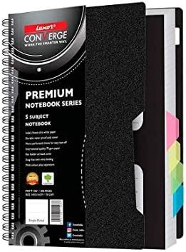 BILT Matrix Premium 5 Subject Notebook-A4 Square Ruled : Amazon.in ...