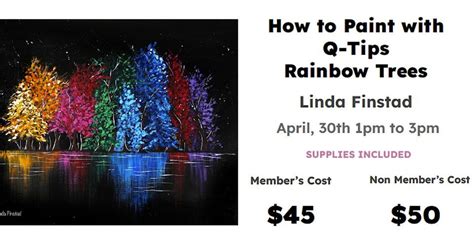 Paint With Q-Tips RAINBOW TREES, 8330 82 Avenue Northwest,Edmonton,T6C ...
