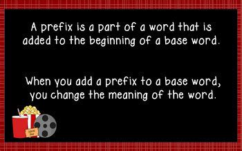 Image result for Prefix Non-Examples