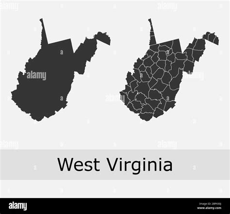 West virginia municipalities Stock Vector Images - Alamy