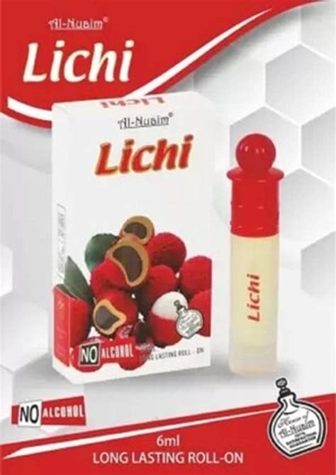 Al Nuaim Lichi Perfume Roll-On Attar Free from ALCOHOL - Unisex