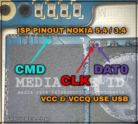MEDIA CARE TELEKOMUNIKASI INDONESIA: ISP PINOUT NOKIA 5.4 / 3.4
