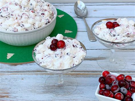 Classic Christmastime Cranberry Fluff Salad Recipe