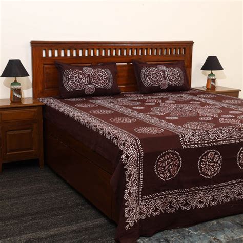 Buy Beautiful Batik Print Bed Sheets & Covers | iTokri