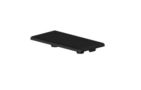 RS PRO | RS PRO Black Plastic End Cap, Fits Channel Size 45 x 45mm ...