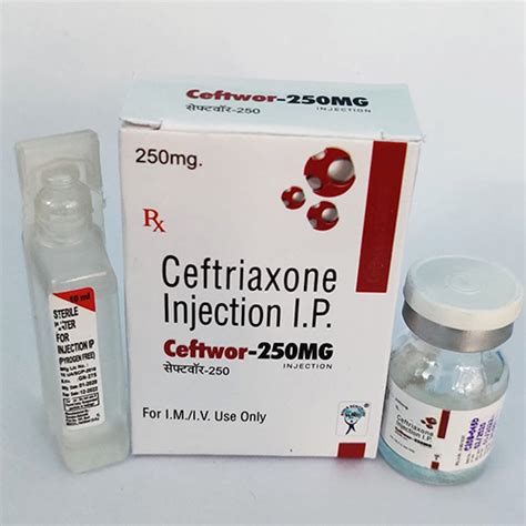 CEFTWOR-250 Injection World Healthcare Pharma