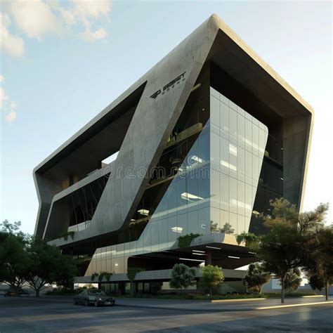 Futuristic Office Building 的图像结果