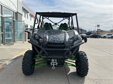 2023 Kawasaki Teryx4 S LE in Fragment Camo Gray | For Sale in Lincoln NE