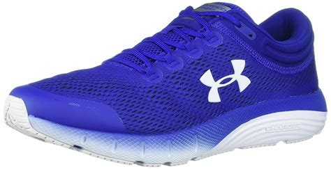 Buy Under Armour Men's Charged Bandit 5 Running Shoe, Royal (401)/White ...