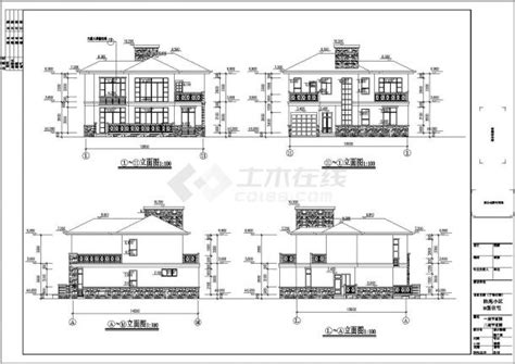 多层砖混结构住宅施工图CAD-砌体结构施工图-筑龙结构设计论坛