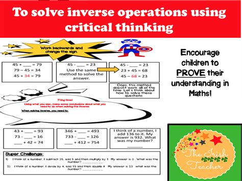 Image result for Simple Inverse Operations KS2