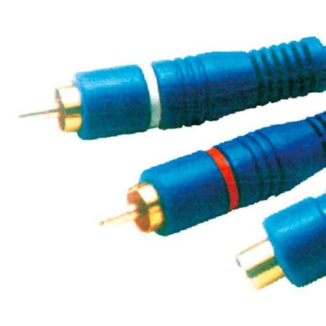 MX 2 RCA Male Plug To MX RCA Female Socket OFC Cable Cord Gold Plated 0 ...