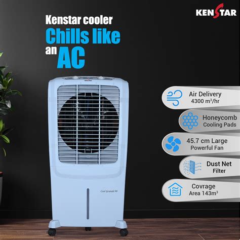Cool Grande HC 90, Honeycomb Litres Desert Cooler – Kenstar Store