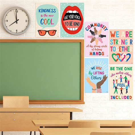 Buy Sweetzer & Orange Kindness Posters for Classroom Decorations. 6 ...