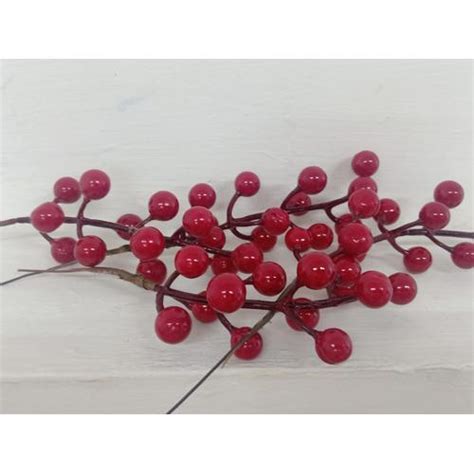 Jual CF02 Cake Topper Tangkai Cherry Ceri Hias Kue Ultah Imlek Natal ...