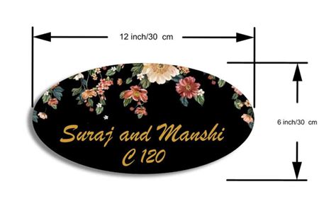NestivaHome Wooden Customized Name Plate Hanging for Home/Office/Shop