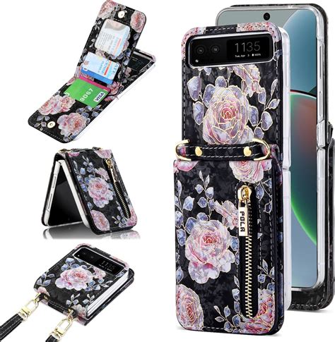 Amazon.com: YQODSZ for Motorola Moto Razr 2023 Wallet Case with ...