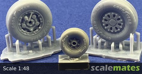F-15A/C/D/J/DJ Eagle Early Wheels, Phase Hangar Resin 48099