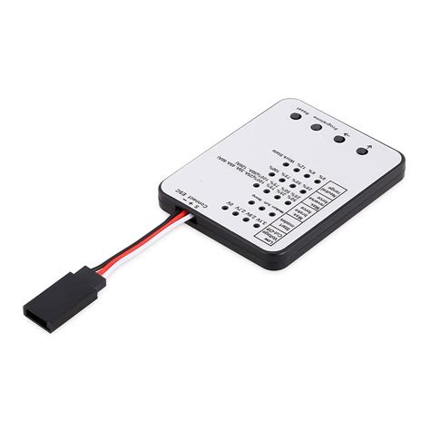 ESC Programming Card for Surpass Hobby Brushl ESC Electronic Speed ...