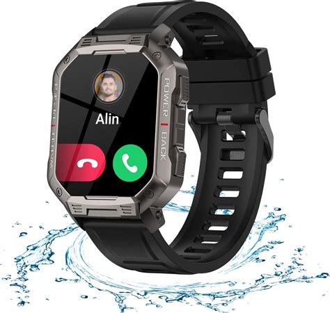 Buy LiveGo Smart Watch for Men(Answer/Make Call) Waterproof Fitness ...