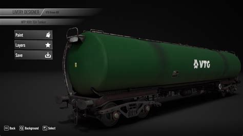 VTG Rail Green TEA Wagon Livery - Train Sim Community