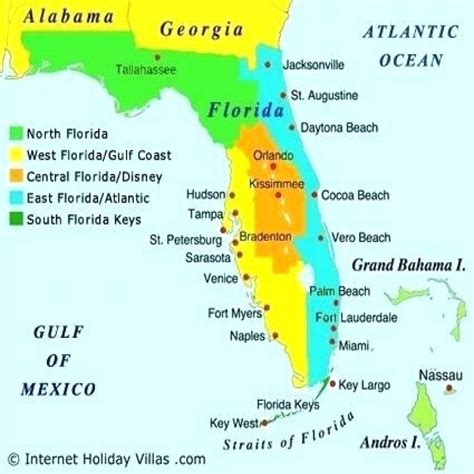 Florida Alabama Map