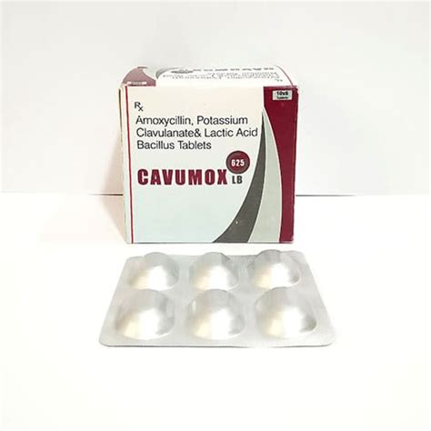 Cavumox-LB-625 Tablets Edinburgh Pharmaceuticals