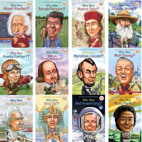 Amazon.com: Who Was...? Children’s Biography Series Set of 12 books