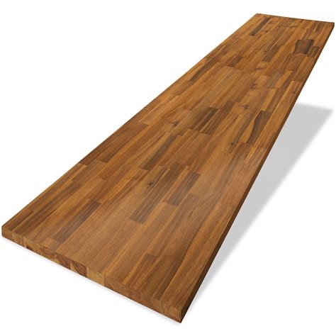 Millwood Pines Gladys Finished Acacia Solid Wood Table Top for DIY Desk ...
