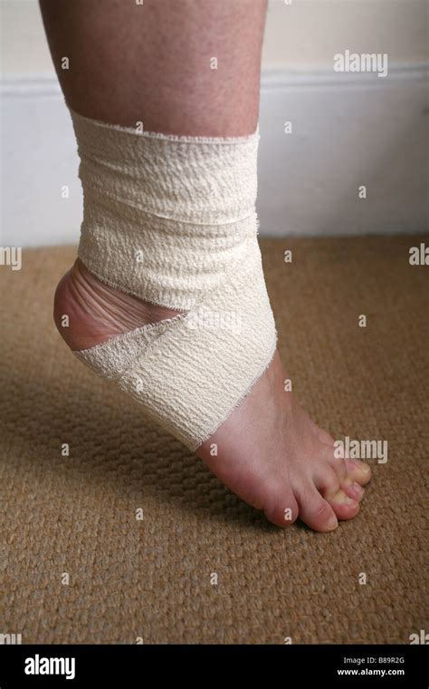 Sprained Ankle High Resolution Stock Photography and Images - Alamy
