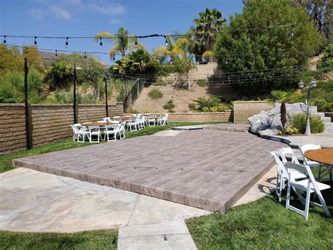 Pool Covers Dance Floor Rental at Ryan Azure blog