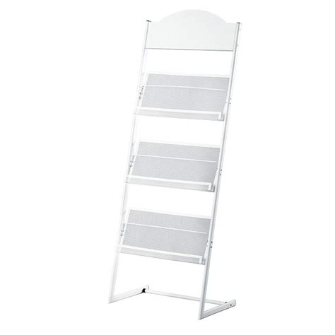 Buy Magazine Rack Floor-Standing Simple Wrought Iron Single-Page ...