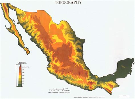 Mexico Climate Map
