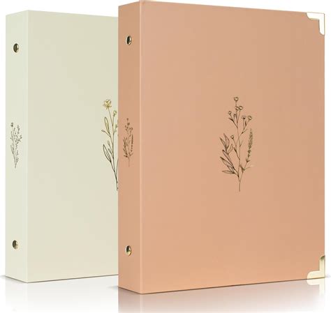 ZICOTO Aesthetic 6 Ring A5 Binder Set of 2 - The Perfect 1 Inch Planner ...