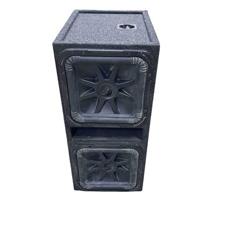 Kicker Solo-Baric L7 Dual 12" Subwoofers/enclosure (Local Pickup)