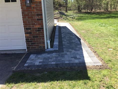 Brick Paver Walkway Installation - All Brick Design