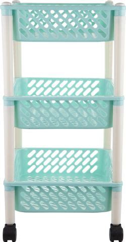 POLYSET Containers Kitchen Rack Plastic Sumo Multipurpose Trolley ...