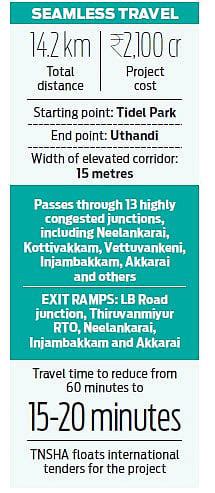 Tamil Nadu government’s longest flyover from Thiruvanmiyur to Uthandi ...