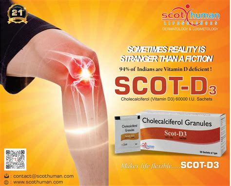 Scot D3 - Cholecalciferol Granules - Pharma Drugs and Chemicals