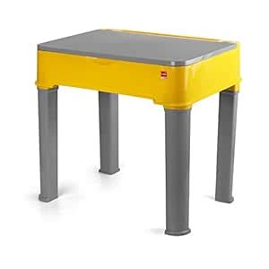 Cello Plastic Scholar Prime Kids Desk, Grey & Yellow : Amazon.in: Home ...