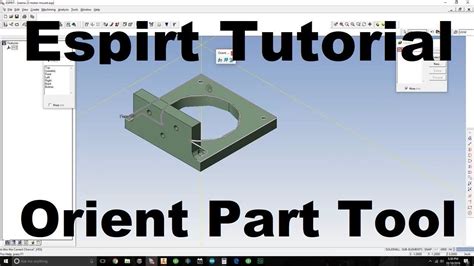 Esprit Tutorial Milling 的图像结果